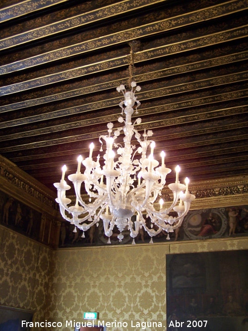 Palacio Ducal - Palacio Ducal. Lmpara de cristal
