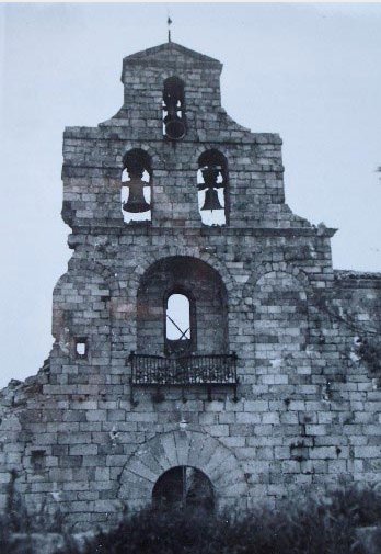 Santuario de la Virgen de la Cabeza - Santuario de la Virgen de la Cabeza. Foto antigua. Tras el bombardeo