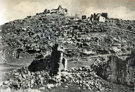 Santuario de la Virgen de la Cabeza - Santuario de la Virgen de la Cabeza. Foto antigua. Tras el asedio