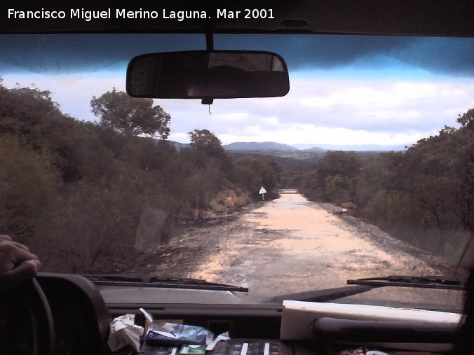 Carretera de Andjar a Mestanza - Carretera de Andjar a Mestanza. 