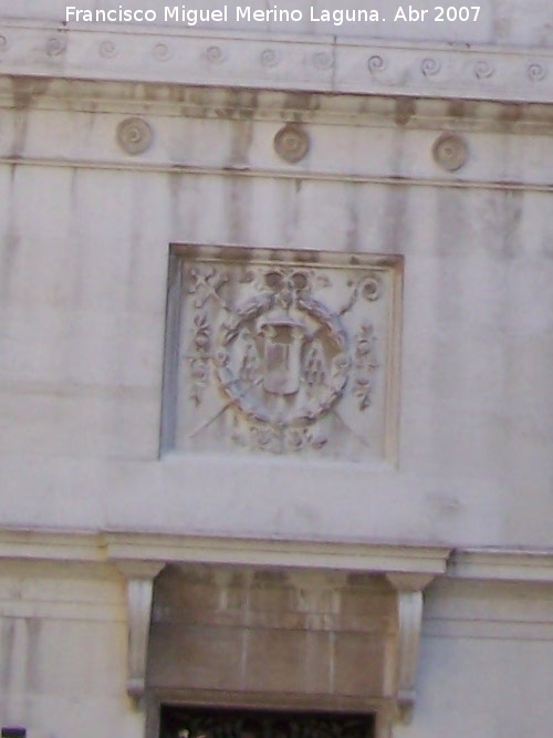 Palacio Patriarcal - Palacio Patriarcal. Escudo