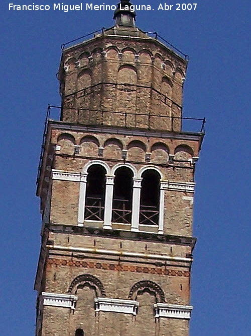 Iglesia de San Maurizio - Iglesia de San Maurizio. Campanario