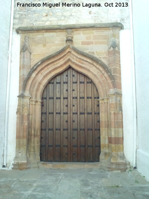 Iglesia de San Bartolom - Iglesia de San Bartolom. Portada trasera