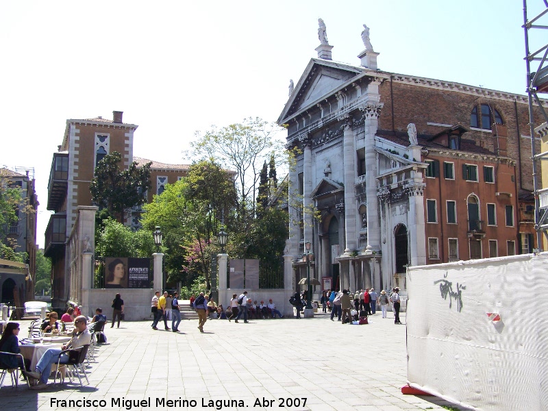 Campo de San Stefano - Campo de San Stefano. Iglesia de San Vidal