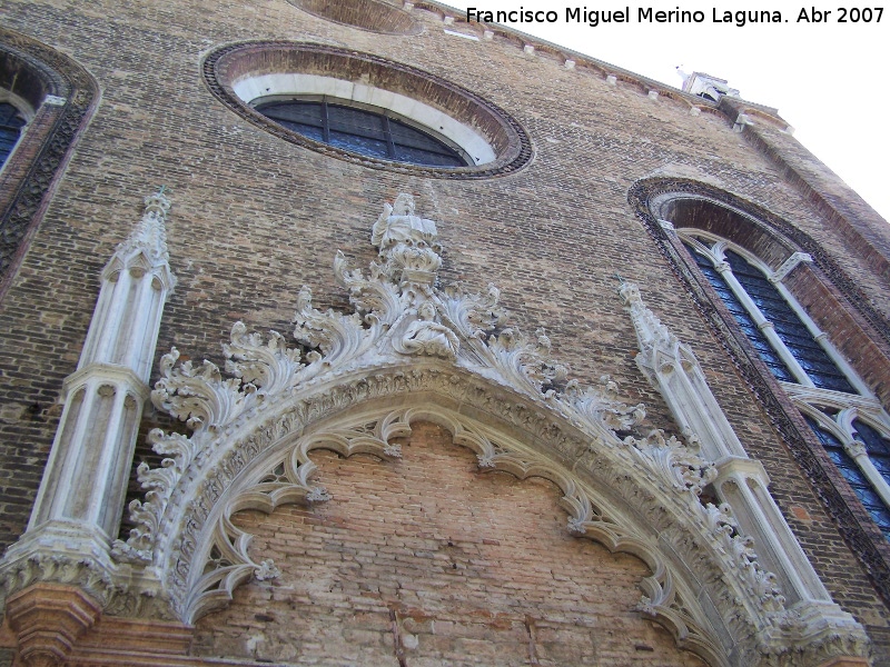 Iglesia de San Stefano - Iglesia de San Stefano. Portada