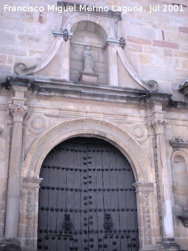 Iglesia de Santa Mara - Iglesia de Santa Mara. Portada principal