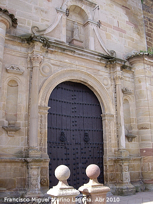 Iglesia de Santa Mara - Iglesia de Santa Mara. Portada principal