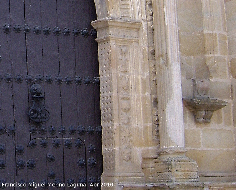 Iglesia de Santa Mara - Iglesia de Santa Mara. Detalle de la portada