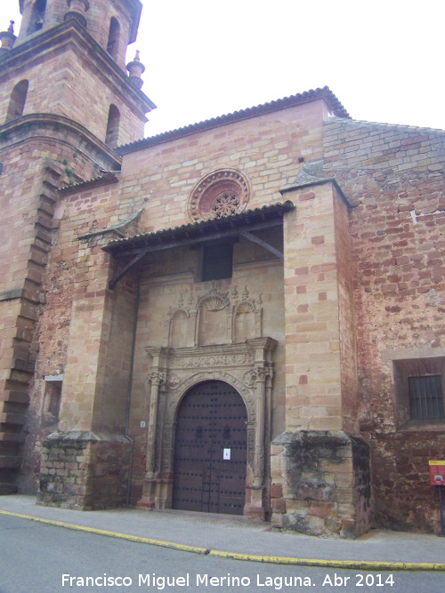 Iglesia de San Miguel - Iglesia de San Miguel. Portada principal