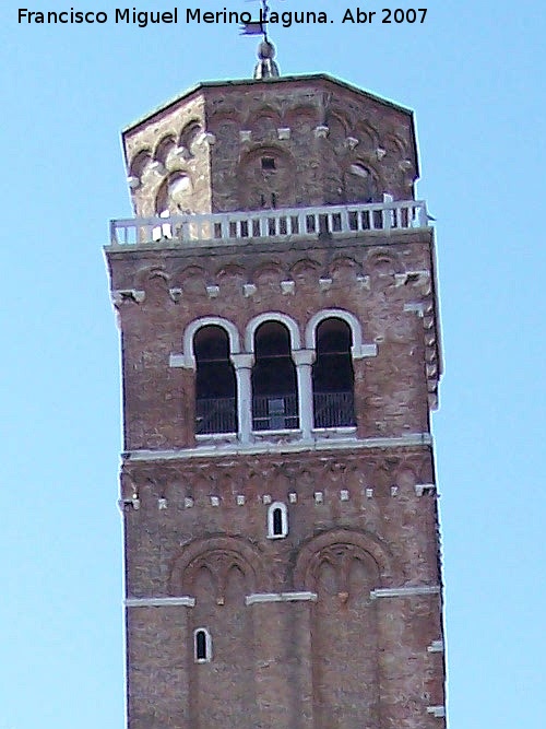 Baslica de Santa Mara dei Frari - Baslica de Santa Mara dei Frari. Campanario