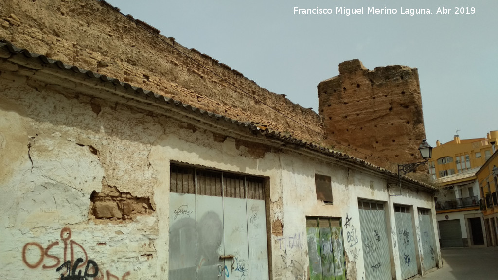 Muralla de Andjar - Muralla de Andjar. Calle Silera