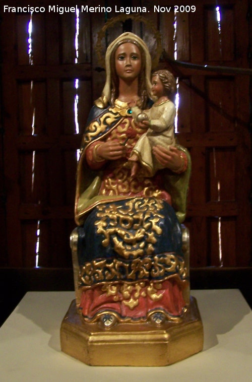 Virgen de la Cabeza - Virgen de la Cabeza. Copia de la talla de la Virgen