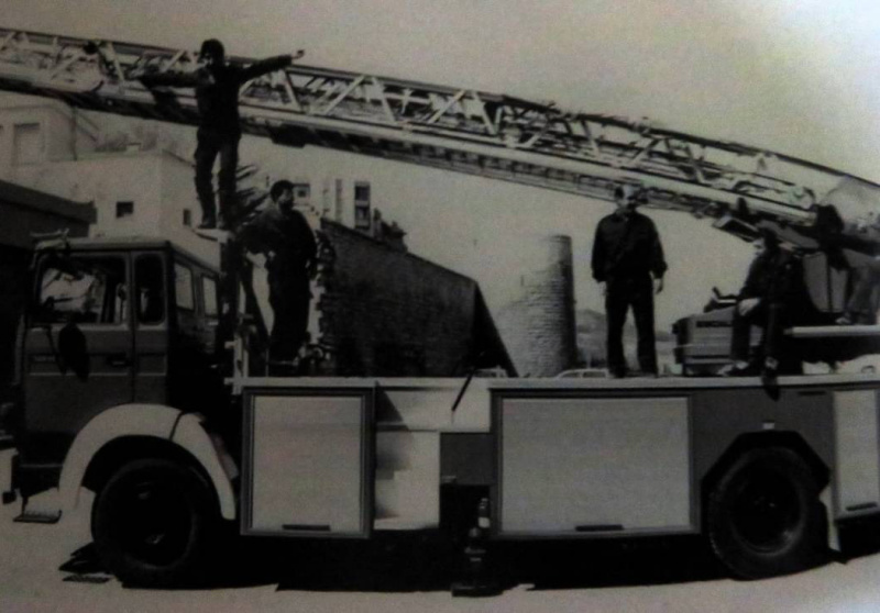 Parque de Bomberos de Ja�n - Parque de Bomberos de Ja�n. Foto antigua
