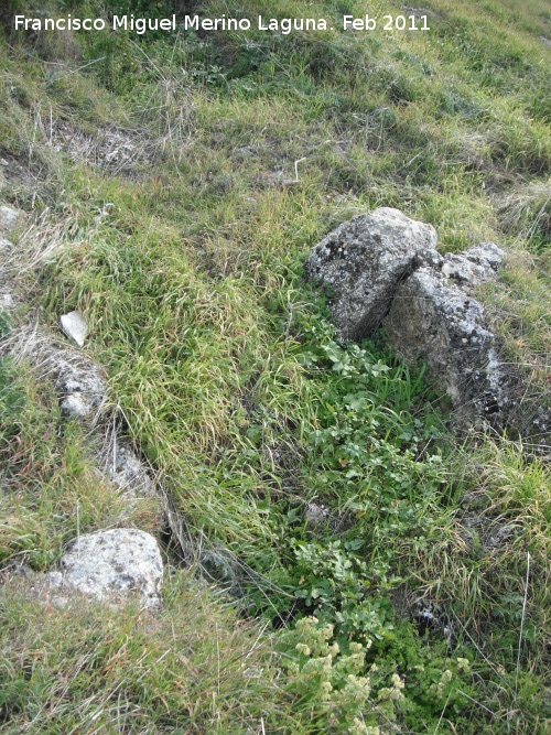 Necrpolis visigoda del Cerro Salido - Necrpolis visigoda del Cerro Salido. Tumba