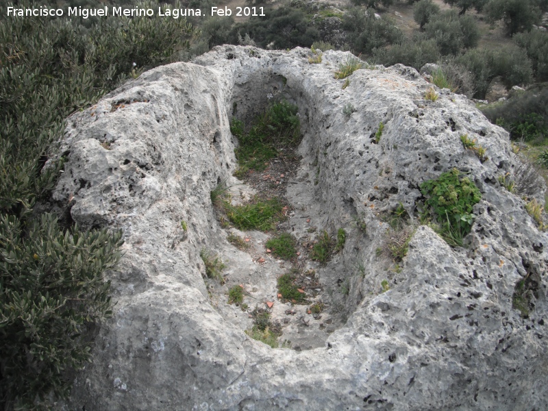 Necrpolis visigoda del Cerro Salido - Necrpolis visigoda del Cerro Salido. Tumba