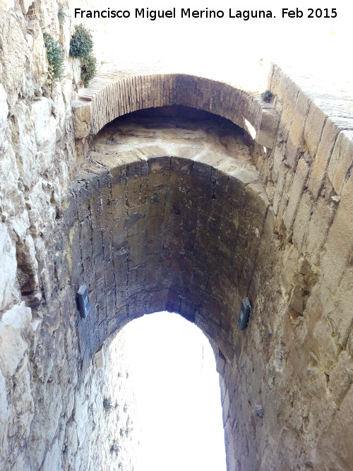 Matacn - Matacn. Puente con matacn. Castillo de Santa Catalina - Jan