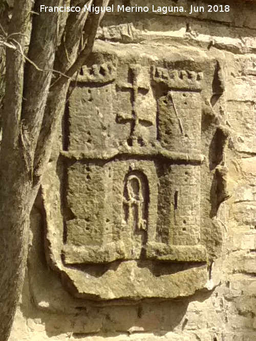  - . Escudo de Baeza. Convento de San Buenaventura