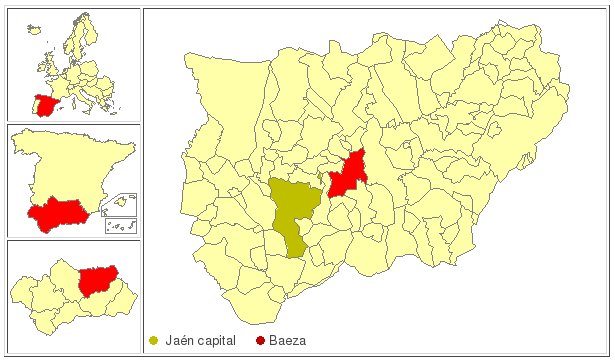 Baeza - Baeza. Localizacin