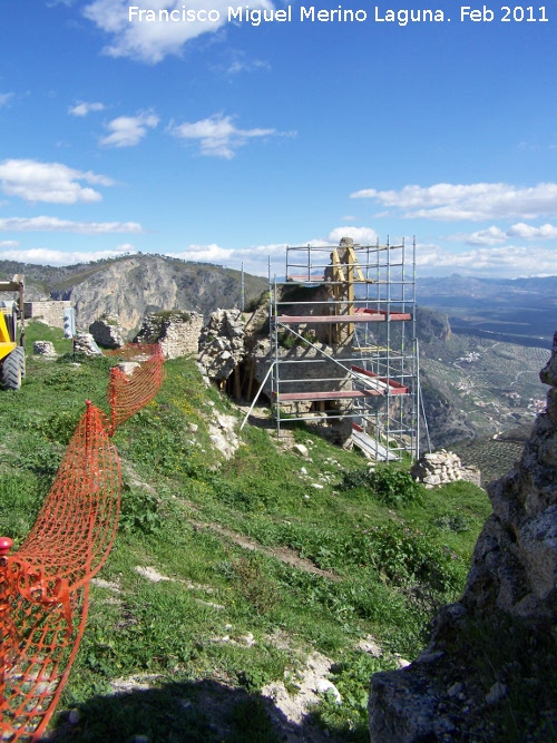 Castillo de Mocln - Castillo de Mocln. En reconstruccin