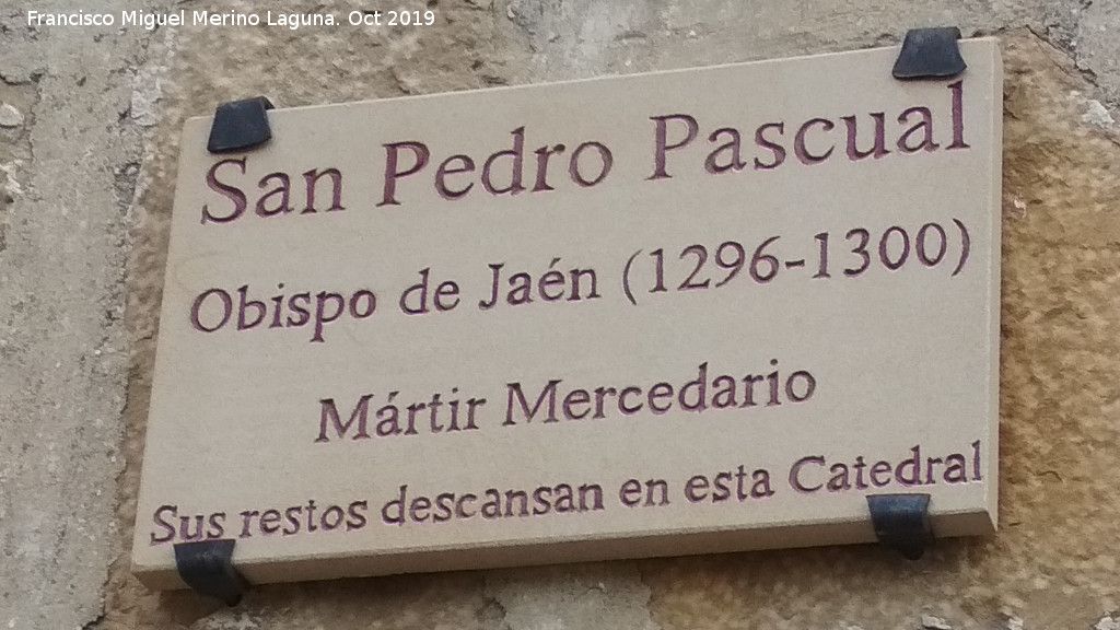 Catedral de Baeza - Catedral de Baeza. Placa