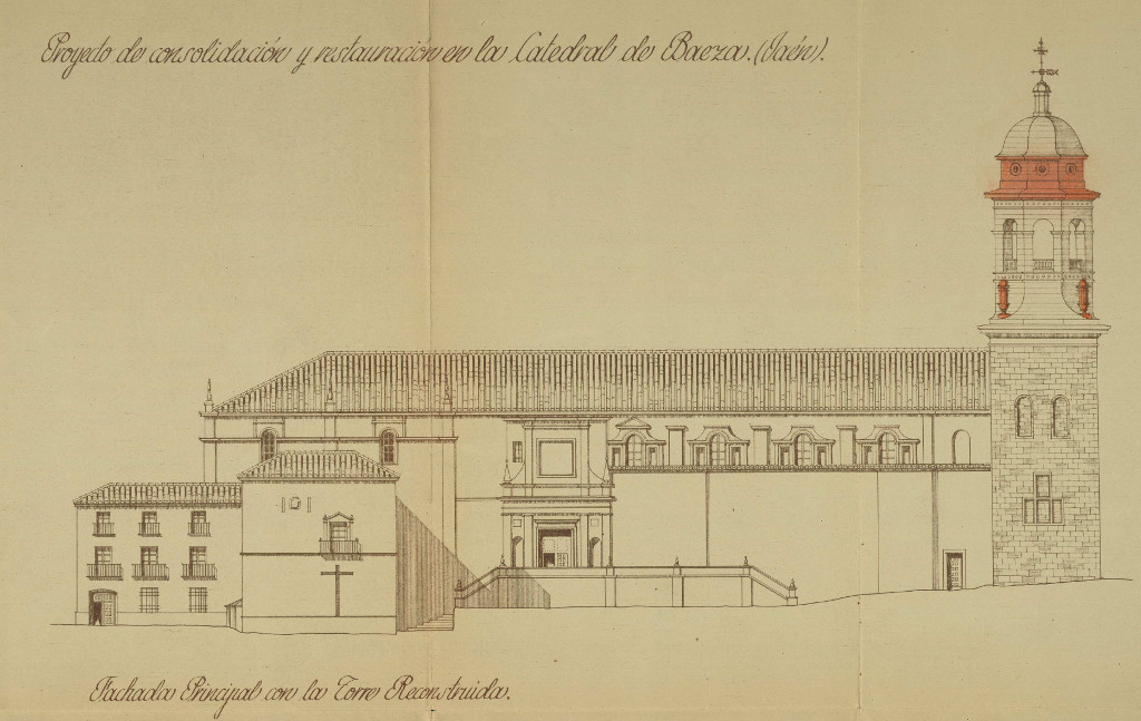 Catedral de Baeza - Catedral de Baeza. Plano de restauracin. IPCE 1955