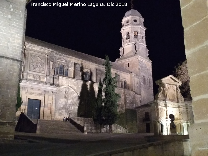 Catedral de Baeza - Catedral de Baeza. De noche