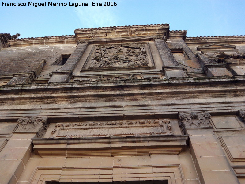 Catedral de Baeza. Fachada Principal - Catedral de Baeza. Fachada Principal. 