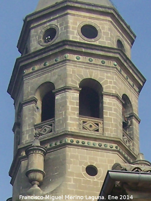 Catedral de Baeza. Torre - Catedral de Baeza. Torre. Detalle