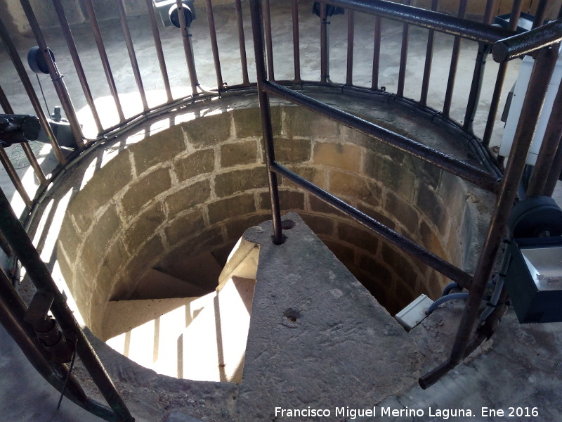 Catedral de Baeza. Torre - Catedral de Baeza. Torre. Escaleras de caracol