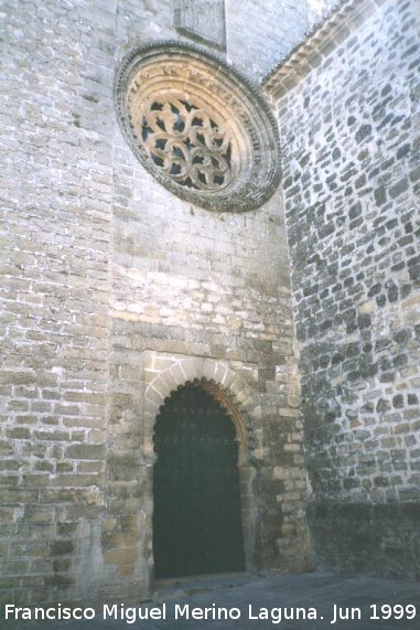 Catedral de Baeza. Fachada oeste - Catedral de Baeza. Fachada oeste. 