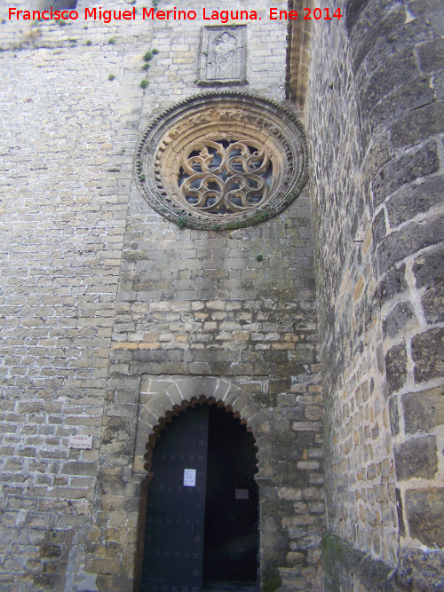 Catedral de Baeza. Fachada oeste - Catedral de Baeza. Fachada oeste. 