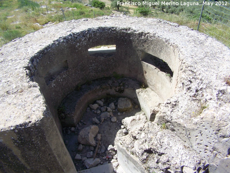 Trincheras de la Guerra Civil - Trincheras de la Guerra Civil. Nido de ametralladoras