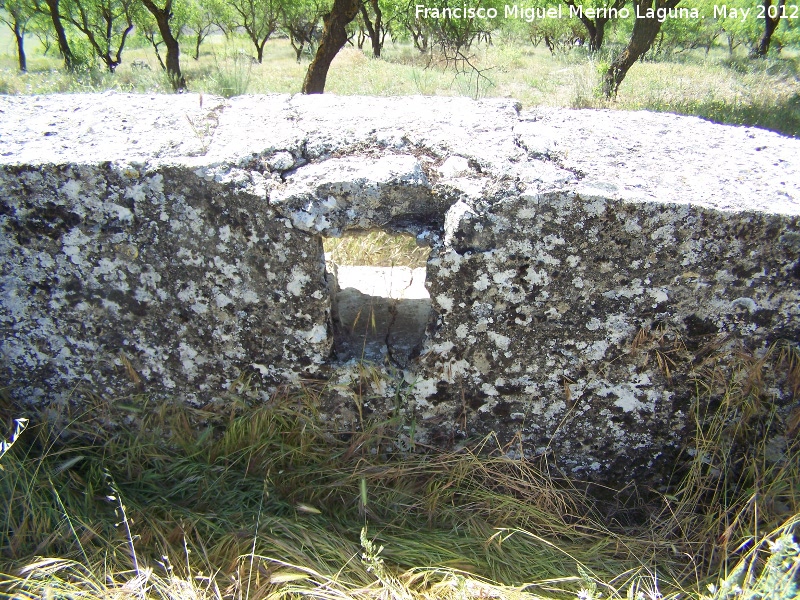 Trincheras de la Guerra Civil - Trincheras de la Guerra Civil. Aspillera