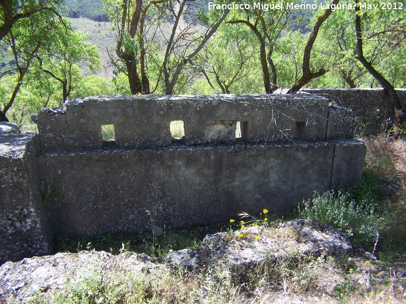 Trincheras de la Guerra Civil - Trincheras de la Guerra Civil. Aspilleras