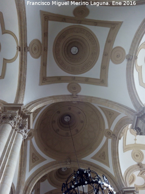 Catedral de Baeza. Interior - Catedral de Baeza. Interior. Bvedas de la nave central