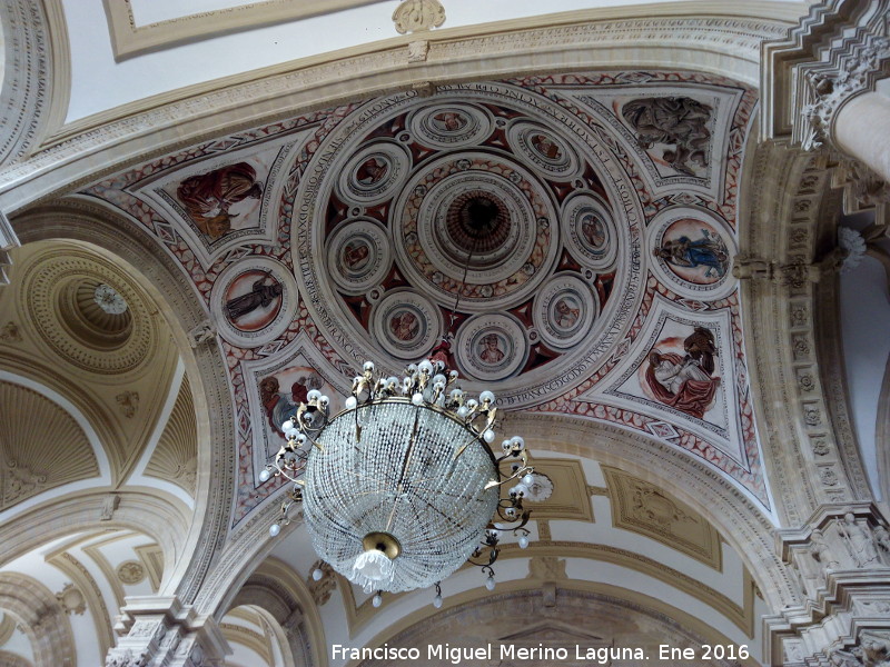 Catedral de Baeza. Interior - Catedral de Baeza. Interior. Cpula