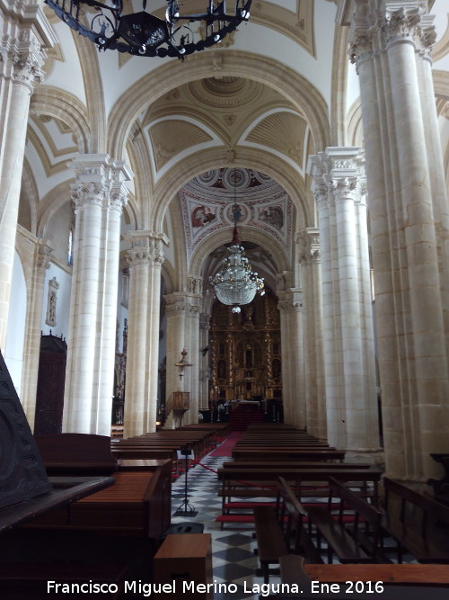 Catedral de Baeza. Interior - Catedral de Baeza. Interior. Nave Central