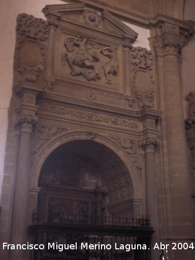 Catedral de Baeza. Capilla de Santiago - Catedral de Baeza. Capilla de Santiago. 