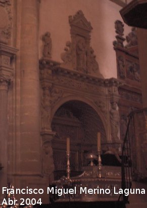 Catedral de Baeza. Capilla de San José - Catedral de Baeza. Capilla de San José. 