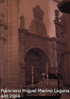 Catedral de Baeza. Capilla de San Jos - Catedral de Baeza. Capilla de San Jos. 