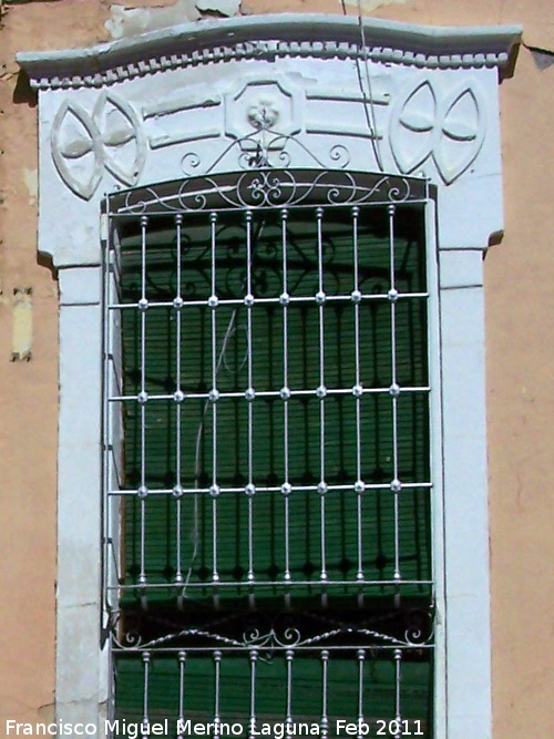 Casa de la Glorieta de Espaa - Casa de la Glorieta de Espaa. Ventana