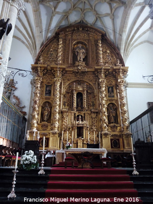 Catedral de Baeza. Capilla Mayor - Catedral de Baeza. Capilla Mayor. 