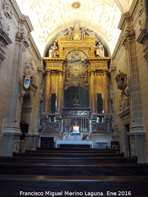 Catedral de Baeza. Capilla Dorada - Catedral de Baeza. Capilla Dorada. Interior