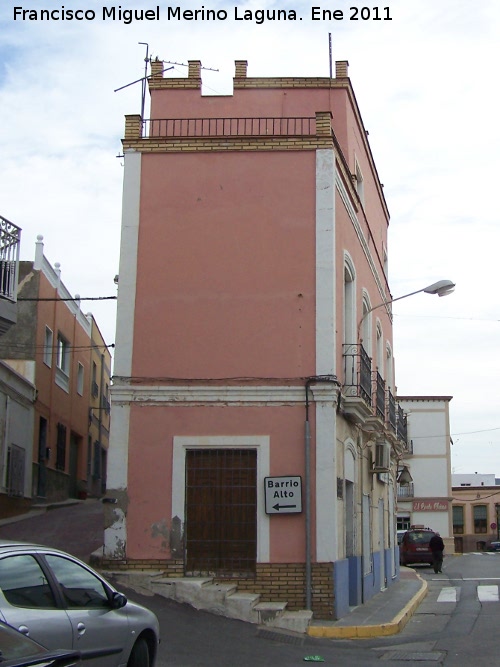 Casa de la Avenida de Andaluca y la Calle Ramn Gonzlez - Casa de la Avenida de Andaluca y la Calle Ramn Gonzlez. 