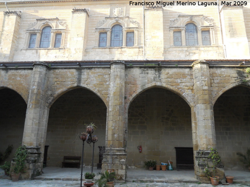 Catedral de Baeza. Claustro - Catedral de Baeza. Claustro. 