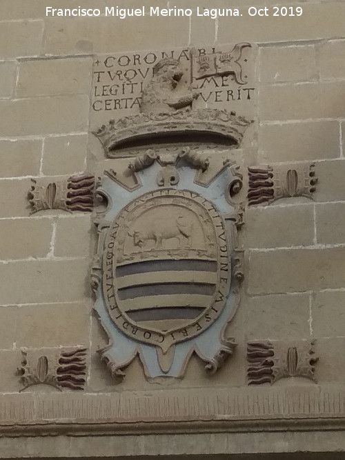 Ayuntamiento de Baeza - Ayuntamiento de Baeza. Escudo