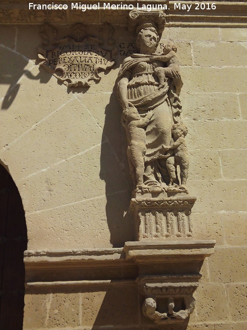 Ayuntamiento de Baeza - Ayuntamiento de Baeza. Atlante