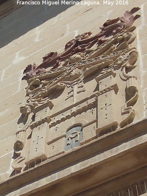Ayuntamiento de Baeza - Ayuntamiento de Baeza. Escudo de Baeza
