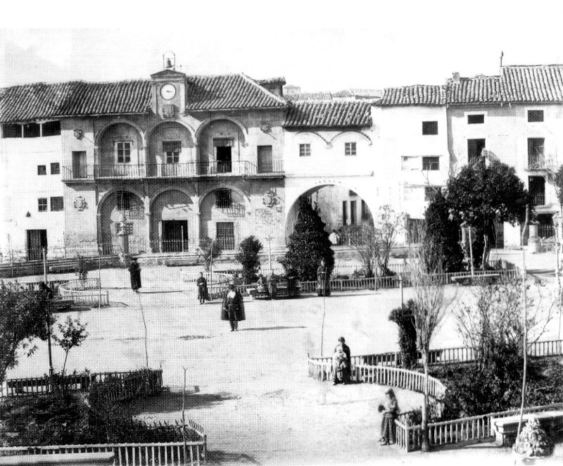 Casa Consistoriales Baja - Casa Consistoriales Baja. Foto antigua