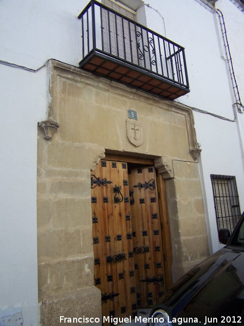 Casa de la Calle del Campanario n 9 - Casa de la Calle del Campanario n 9. Portada